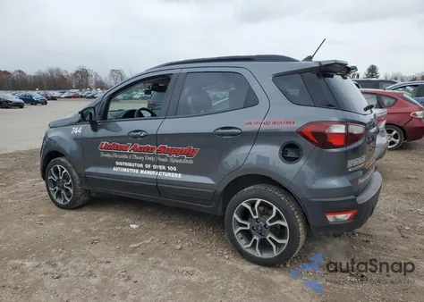 2020 Ford Ecosport Ses из США, поврежденный, VIN MAJ6S3JL2LC331962